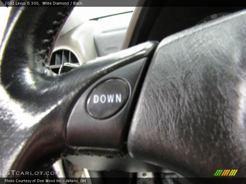 White Diamond / Black 2001 Lexus IS 300