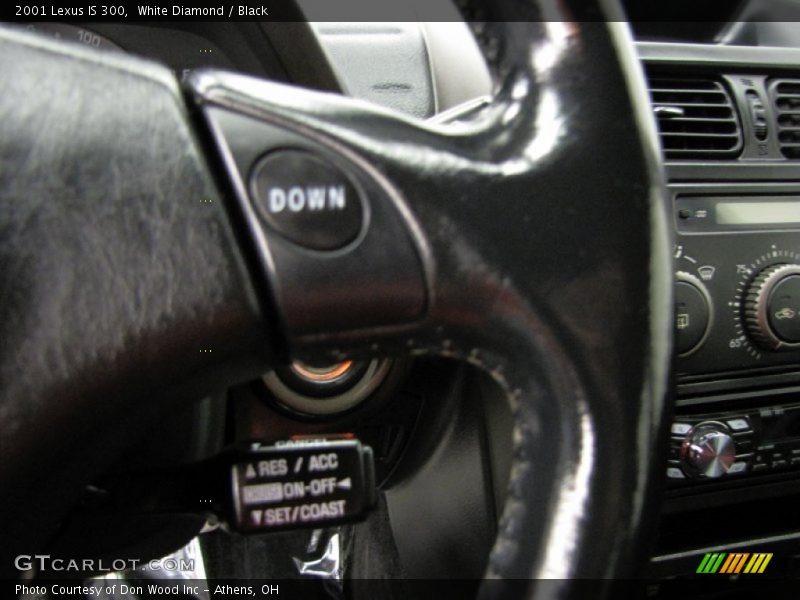 White Diamond / Black 2001 Lexus IS 300
