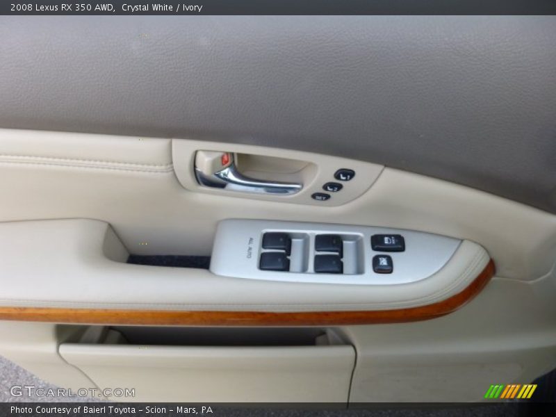 Crystal White / Ivory 2008 Lexus RX 350 AWD