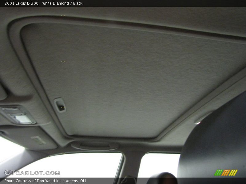 White Diamond / Black 2001 Lexus IS 300