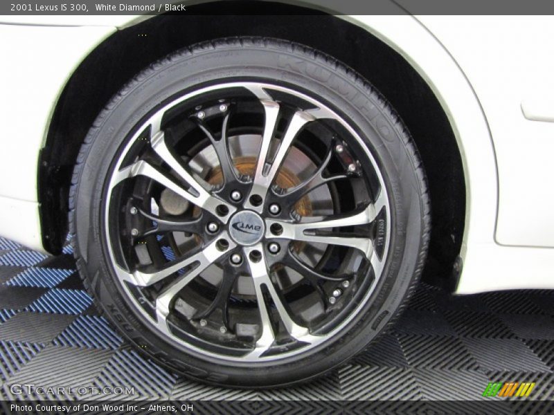 White Diamond / Black 2001 Lexus IS 300