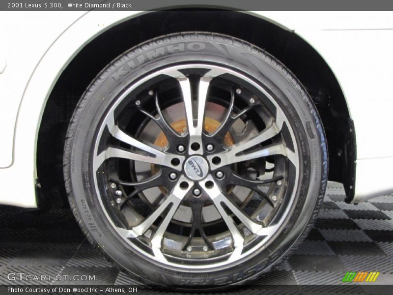 White Diamond / Black 2001 Lexus IS 300