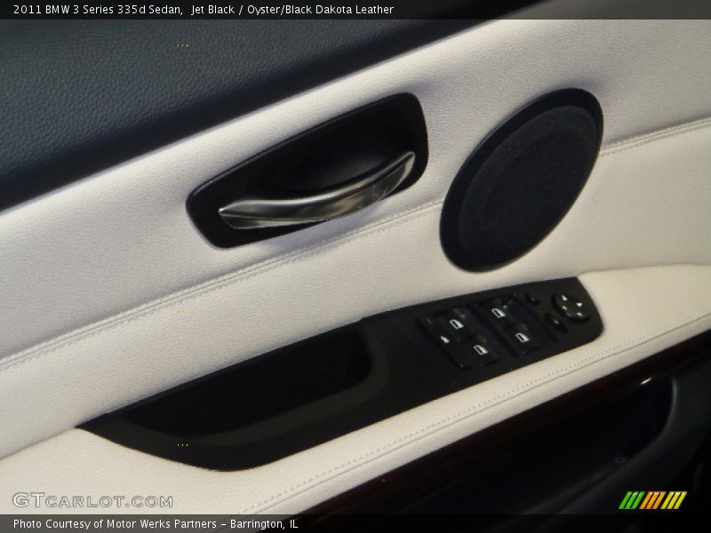 Jet Black / Oyster/Black Dakota Leather 2011 BMW 3 Series 335d Sedan