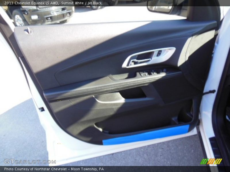 Summit White / Jet Black 2013 Chevrolet Equinox LS AWD