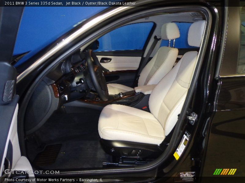 Jet Black / Oyster/Black Dakota Leather 2011 BMW 3 Series 335d Sedan