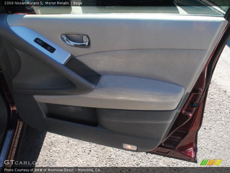 Merlot Metallic / Beige 2009 Nissan Murano S