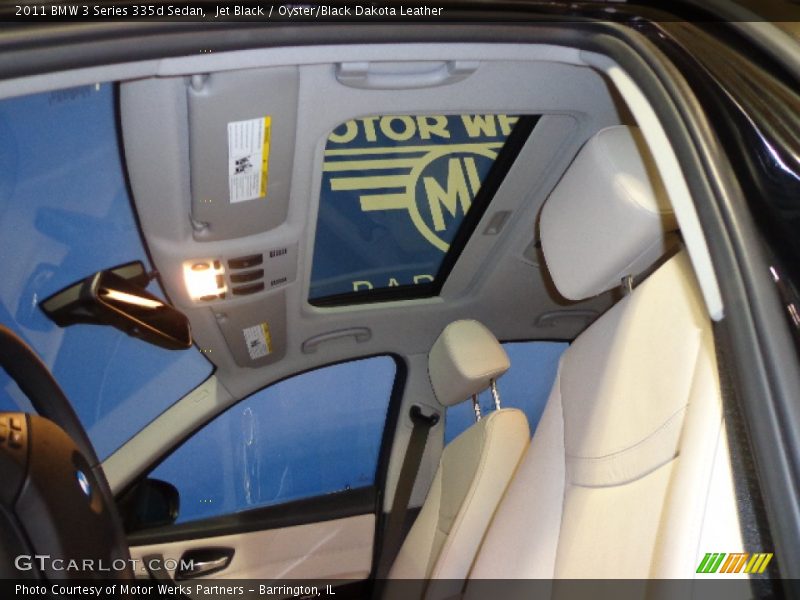 Jet Black / Oyster/Black Dakota Leather 2011 BMW 3 Series 335d Sedan