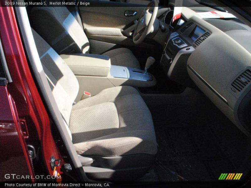 Merlot Metallic / Beige 2009 Nissan Murano S