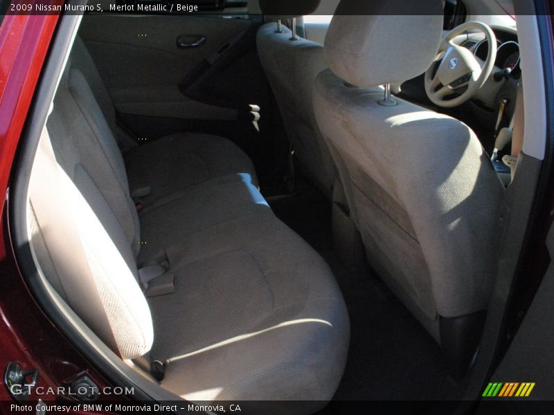 Merlot Metallic / Beige 2009 Nissan Murano S