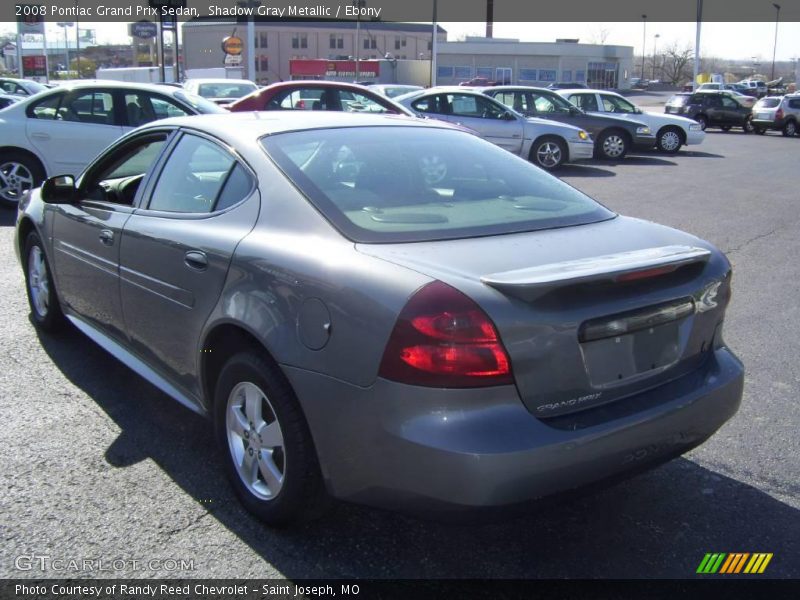 Shadow Gray Metallic / Ebony 2008 Pontiac Grand Prix Sedan