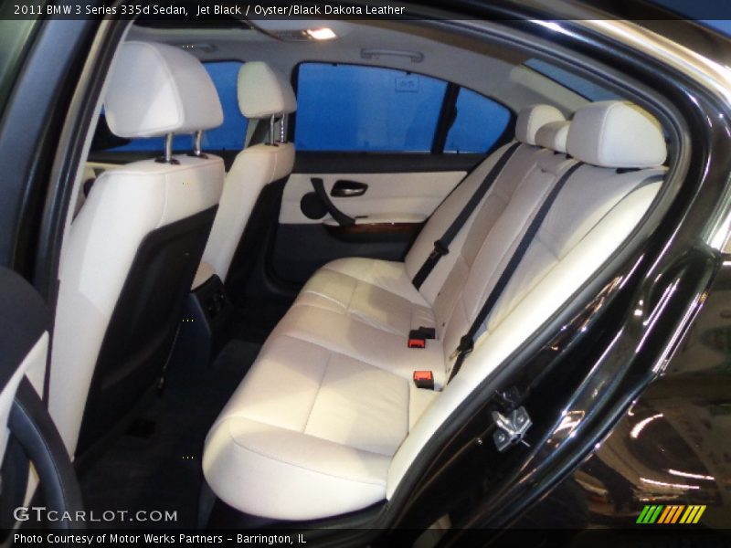 Jet Black / Oyster/Black Dakota Leather 2011 BMW 3 Series 335d Sedan