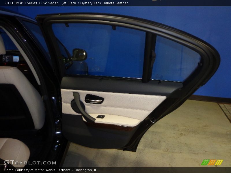 Jet Black / Oyster/Black Dakota Leather 2011 BMW 3 Series 335d Sedan