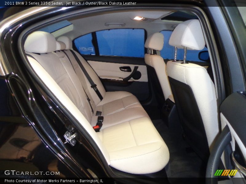 Jet Black / Oyster/Black Dakota Leather 2011 BMW 3 Series 335d Sedan