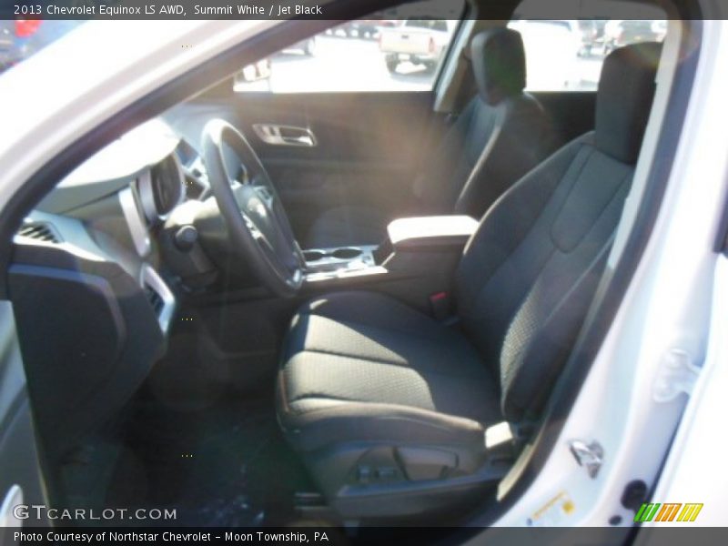 Summit White / Jet Black 2013 Chevrolet Equinox LS AWD