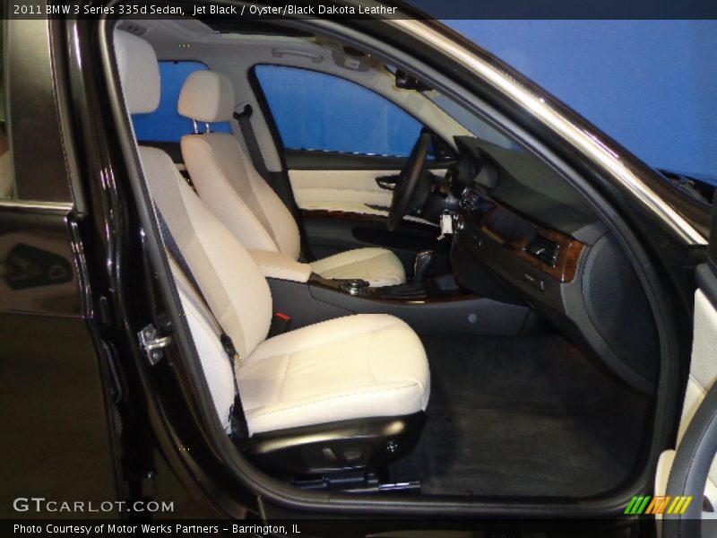 Jet Black / Oyster/Black Dakota Leather 2011 BMW 3 Series 335d Sedan