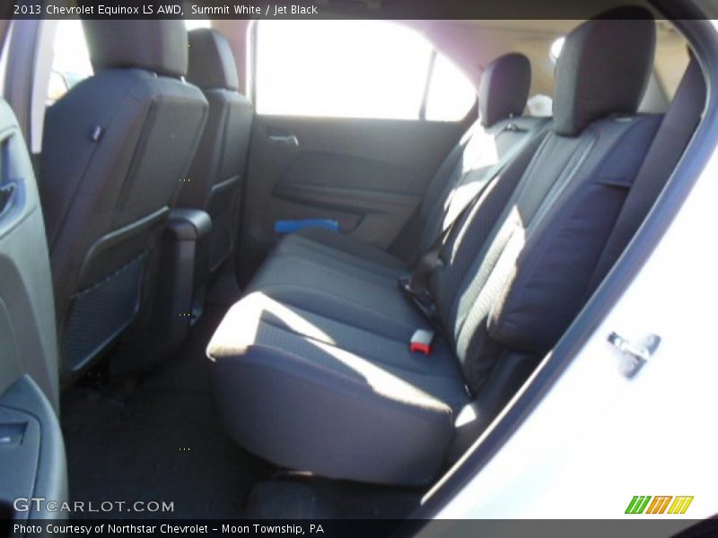 Summit White / Jet Black 2013 Chevrolet Equinox LS AWD