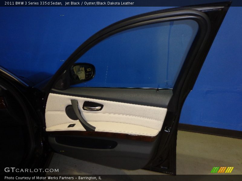 Jet Black / Oyster/Black Dakota Leather 2011 BMW 3 Series 335d Sedan