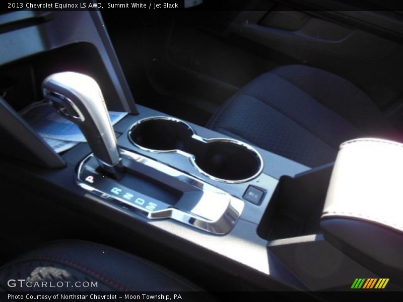 Summit White / Jet Black 2013 Chevrolet Equinox LS AWD