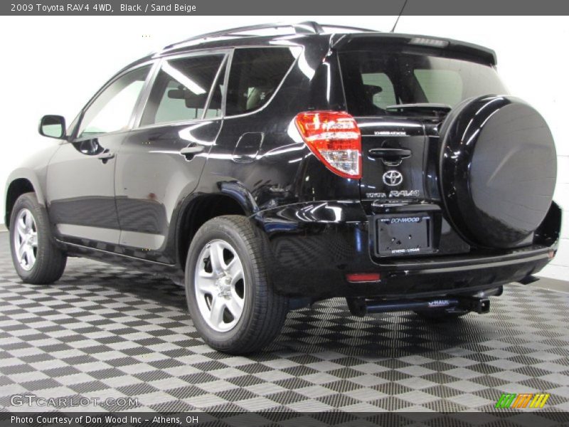 Black / Sand Beige 2009 Toyota RAV4 4WD