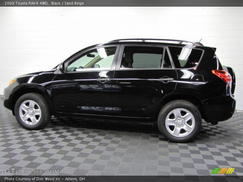 Black / Sand Beige 2009 Toyota RAV4 4WD