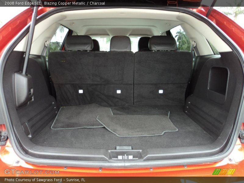 Blazing Copper Metallic / Charcoal 2008 Ford Edge SEL