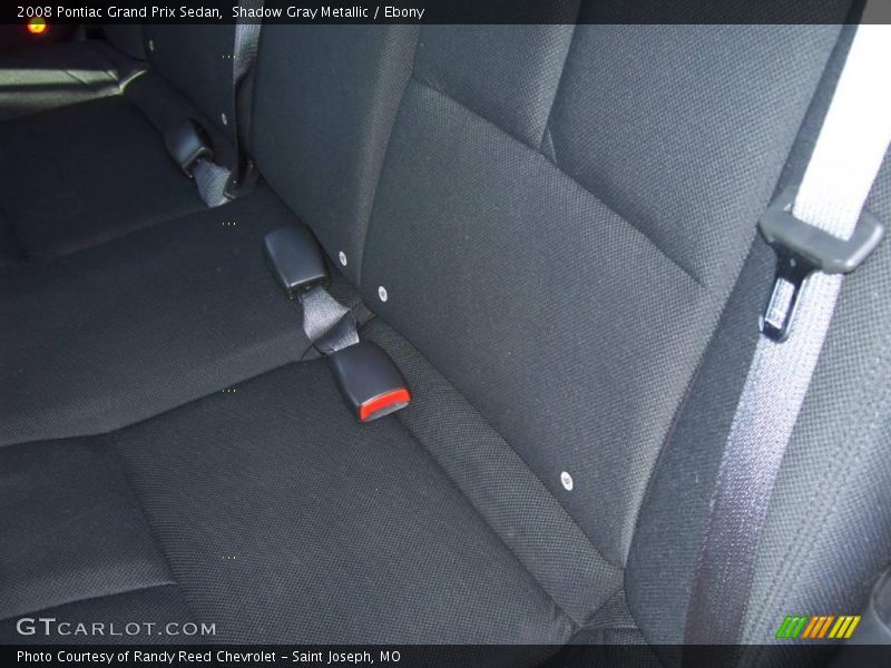 Shadow Gray Metallic / Ebony 2008 Pontiac Grand Prix Sedan