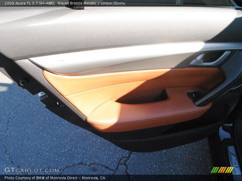 Mayan Bronze Metallic / Umber/Ebony 2009 Acura TL 3.7 SH-AWD