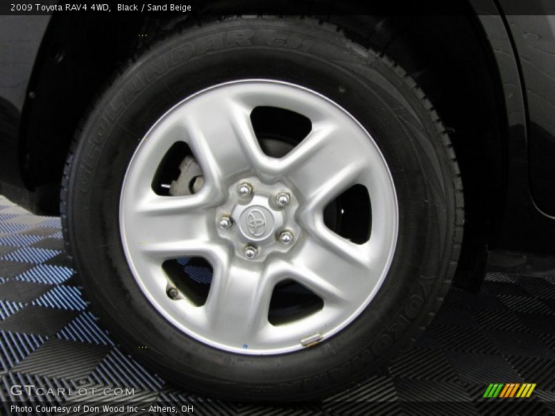 Black / Sand Beige 2009 Toyota RAV4 4WD