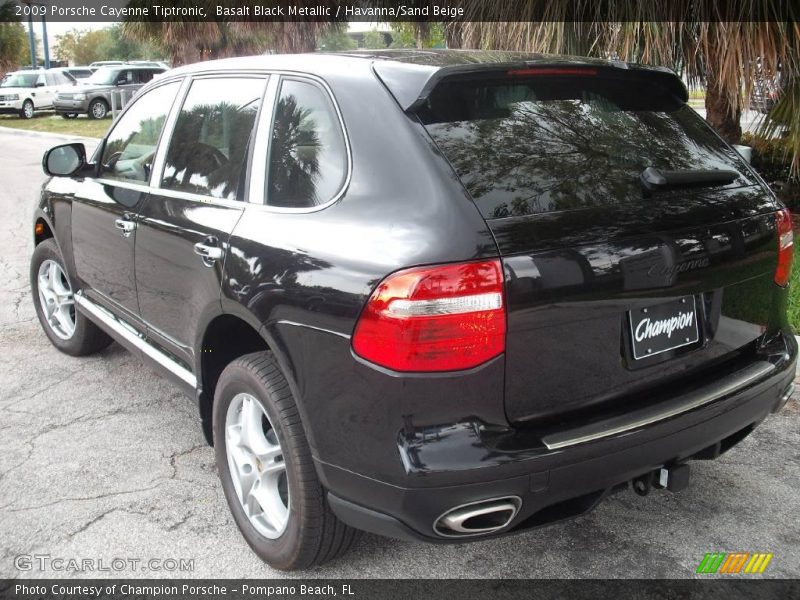 Basalt Black Metallic / Havanna/Sand Beige 2009 Porsche Cayenne Tiptronic