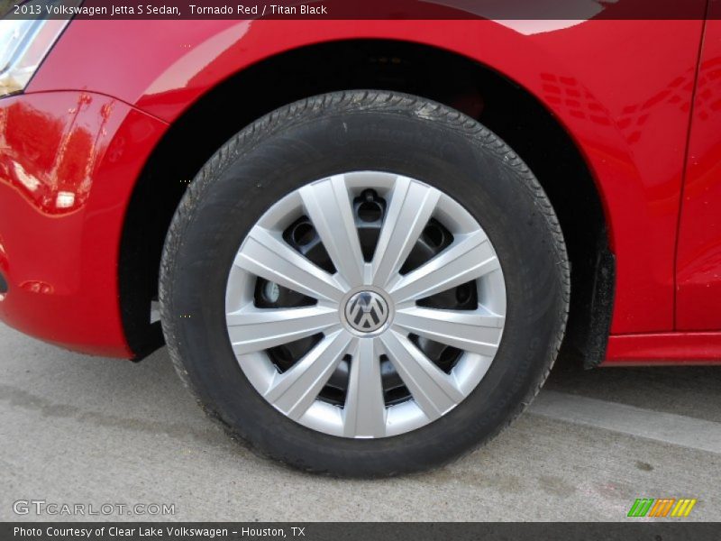 Tornado Red / Titan Black 2013 Volkswagen Jetta S Sedan