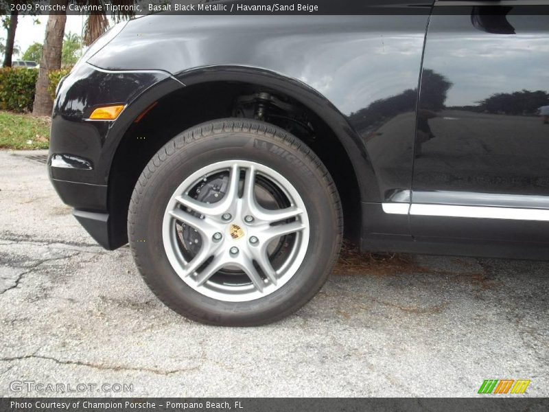 Basalt Black Metallic / Havanna/Sand Beige 2009 Porsche Cayenne Tiptronic