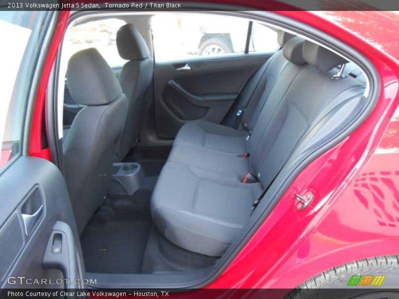 Tornado Red / Titan Black 2013 Volkswagen Jetta S Sedan