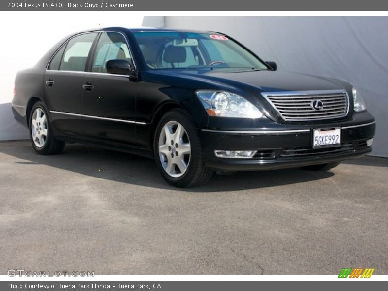 Black Onyx / Cashmere 2004 Lexus LS 430