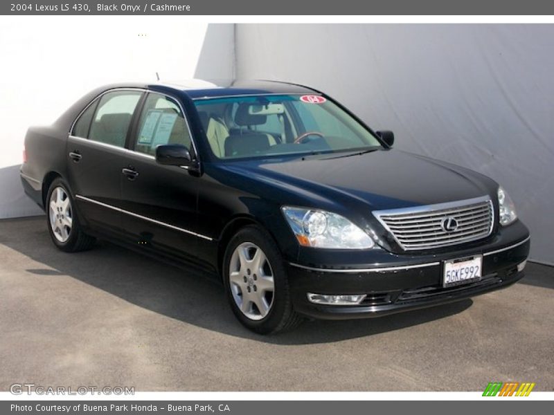 Black Onyx / Cashmere 2004 Lexus LS 430