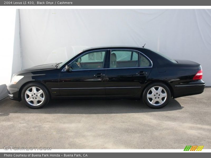 Black Onyx / Cashmere 2004 Lexus LS 430