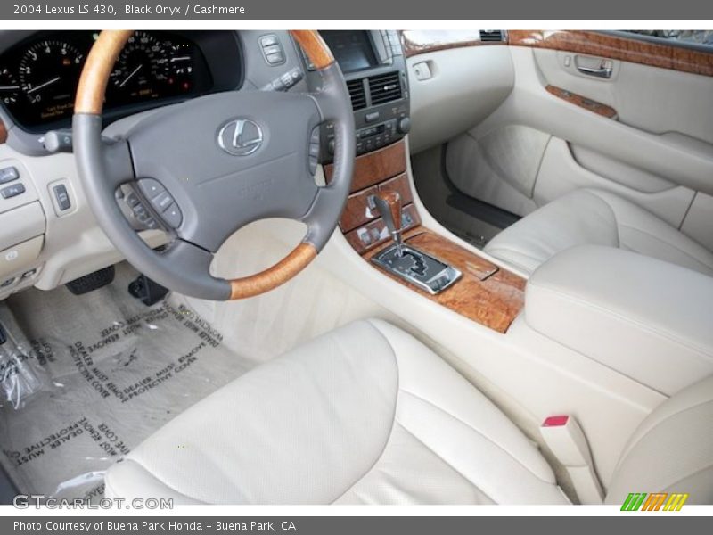 Black Onyx / Cashmere 2004 Lexus LS 430