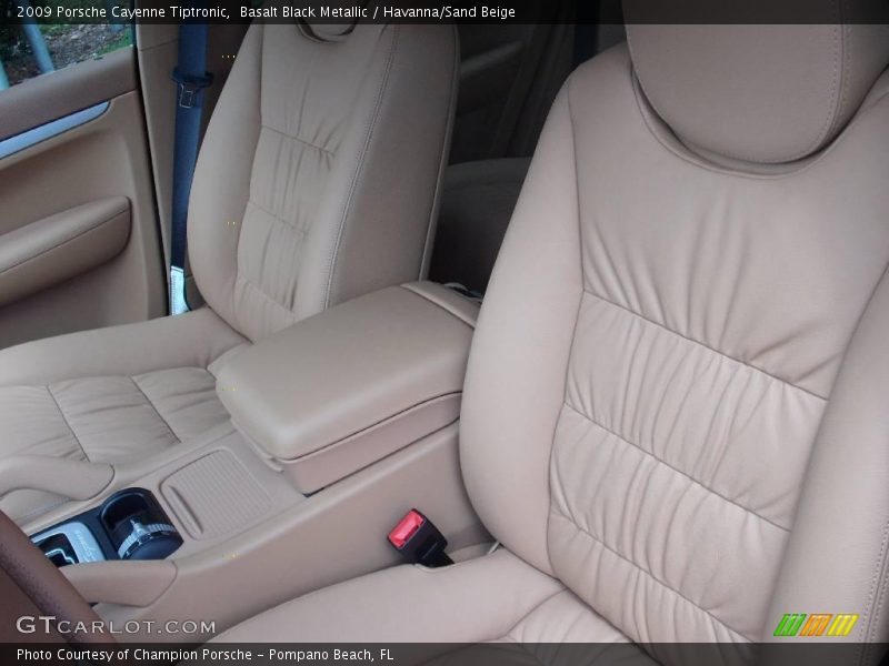 Basalt Black Metallic / Havanna/Sand Beige 2009 Porsche Cayenne Tiptronic