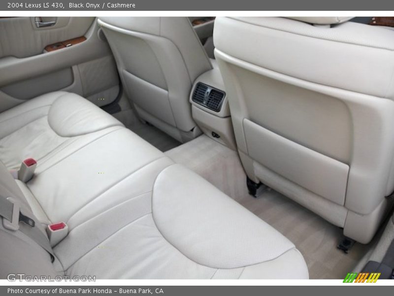 Black Onyx / Cashmere 2004 Lexus LS 430