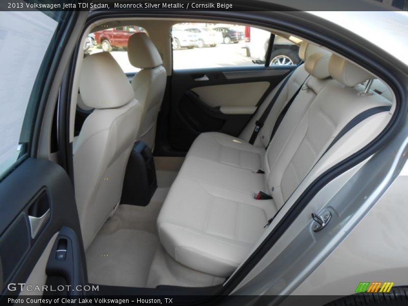 Moonrock Silver Metallic / Cornsilk Beige 2013 Volkswagen Jetta TDI Sedan