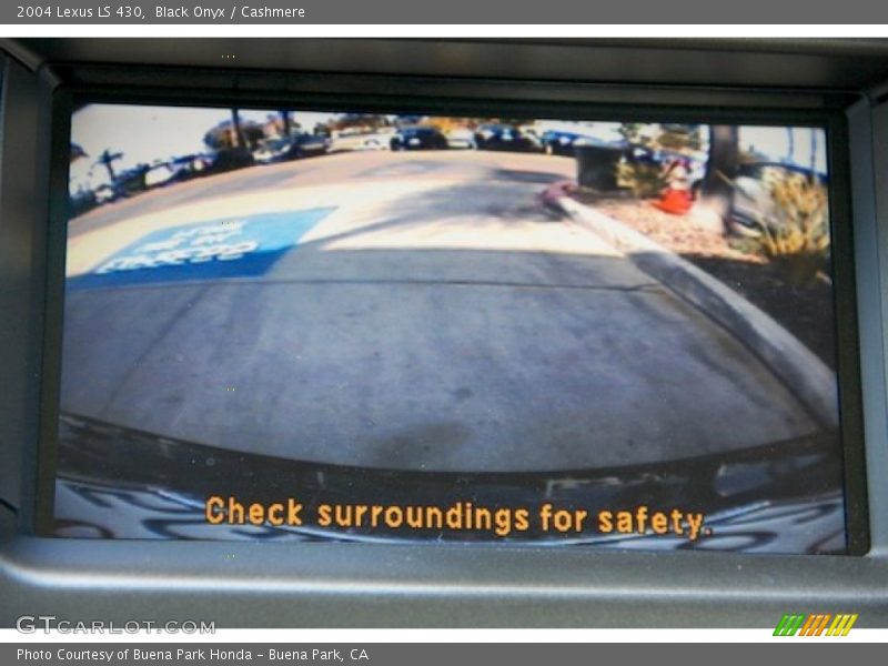 Black Onyx / Cashmere 2004 Lexus LS 430