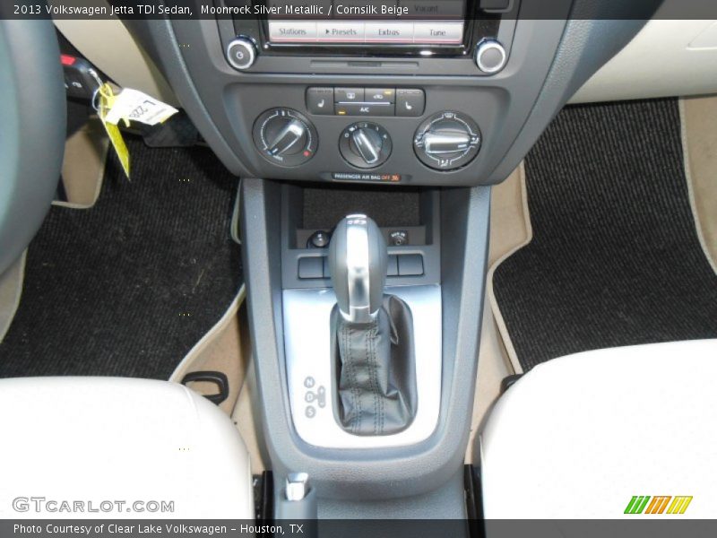 Moonrock Silver Metallic / Cornsilk Beige 2013 Volkswagen Jetta TDI Sedan