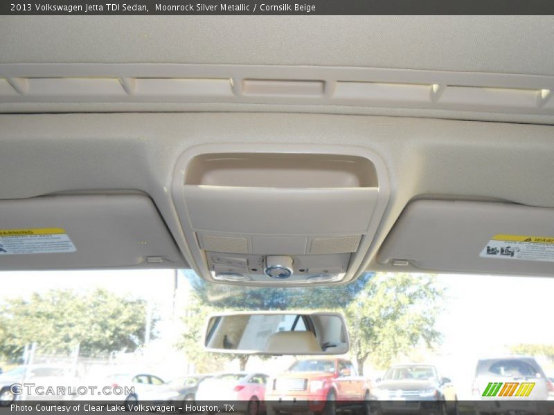 Moonrock Silver Metallic / Cornsilk Beige 2013 Volkswagen Jetta TDI Sedan