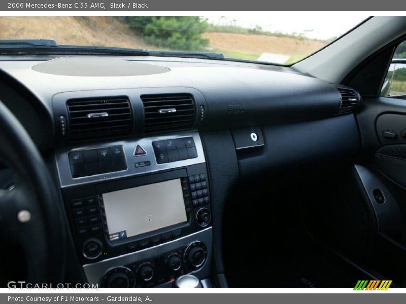 Black / Black 2006 Mercedes-Benz C 55 AMG