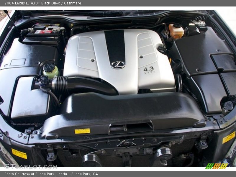 Black Onyx / Cashmere 2004 Lexus LS 430