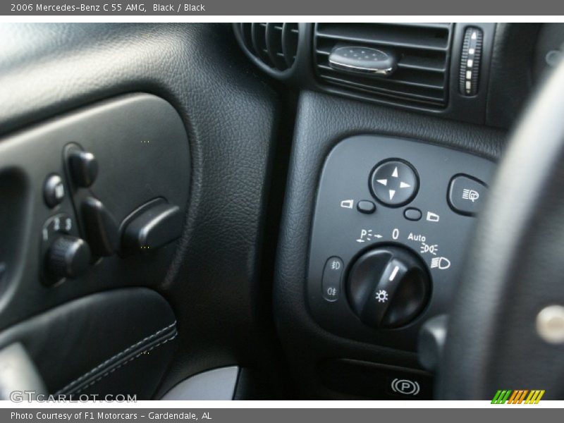 Black / Black 2006 Mercedes-Benz C 55 AMG