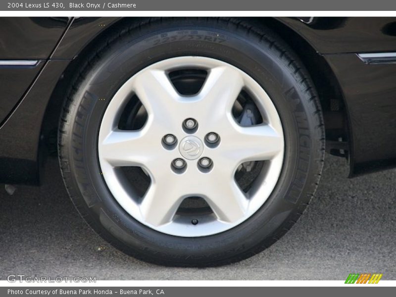Black Onyx / Cashmere 2004 Lexus LS 430