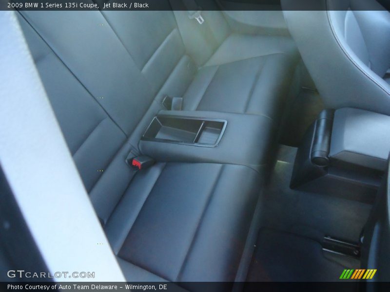Jet Black / Black 2009 BMW 1 Series 135i Coupe