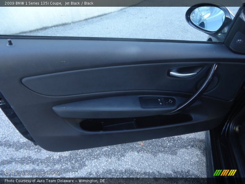 Jet Black / Black 2009 BMW 1 Series 135i Coupe