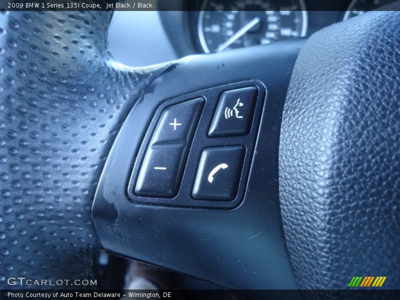 Jet Black / Black 2009 BMW 1 Series 135i Coupe