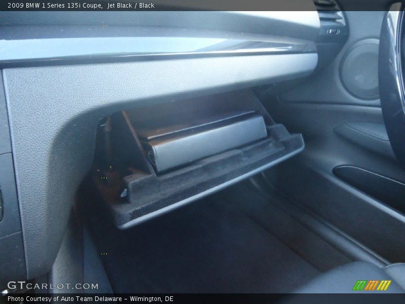Jet Black / Black 2009 BMW 1 Series 135i Coupe